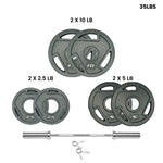 HAJEX Tri Grip Cast Iron Weight Plates