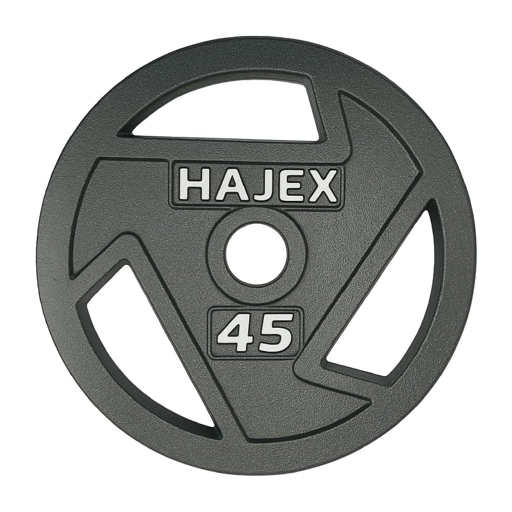 HAJEX Tri Grip Cast Iron Weight Plates