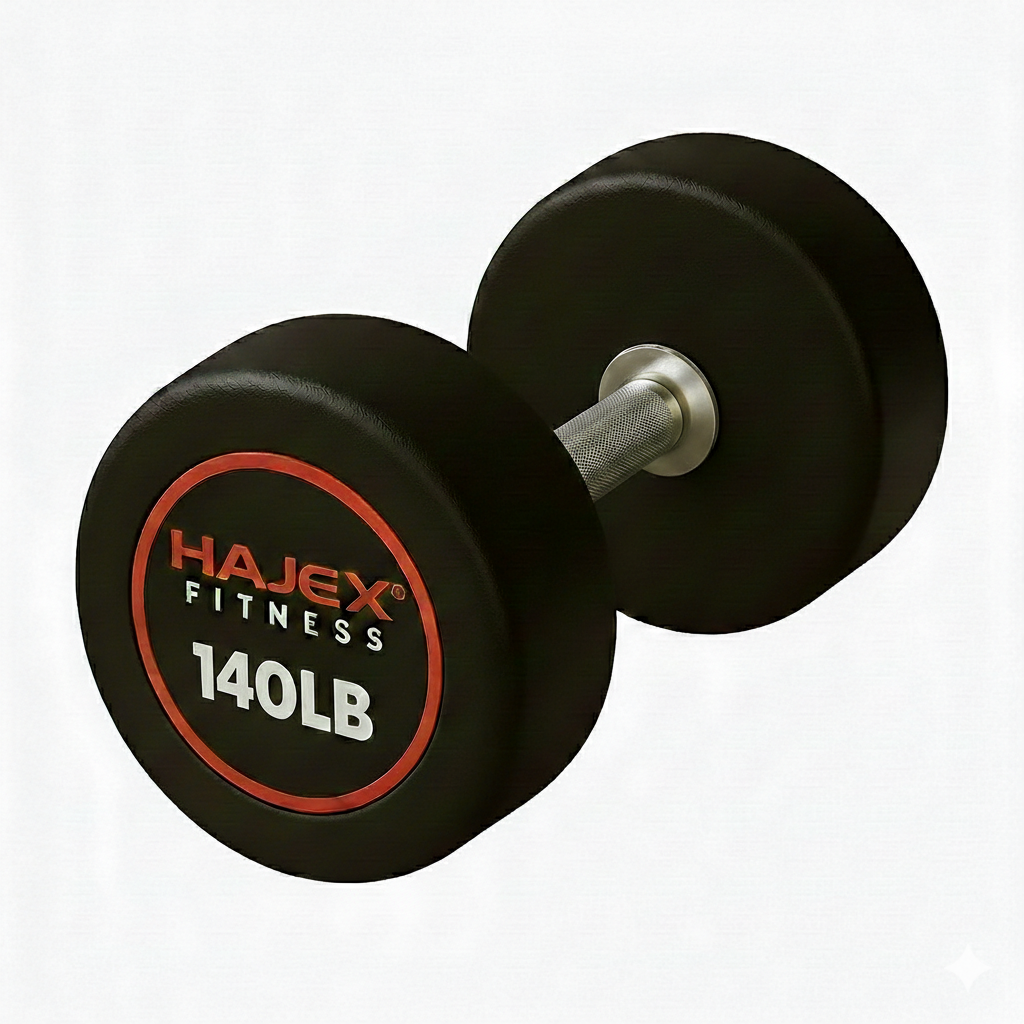 HAJEX Round Dumbbells 5 to 150 LB (Elite Series)
