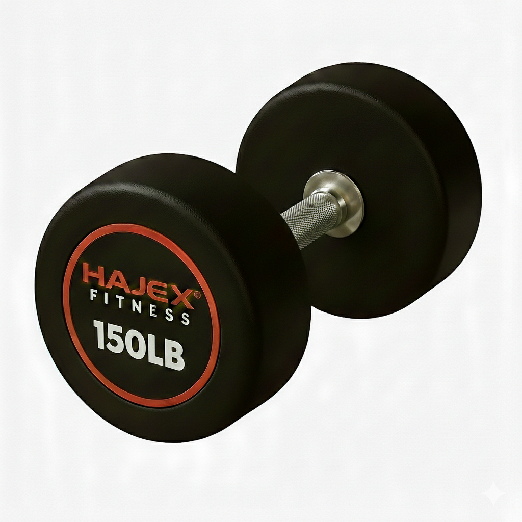 HAJEX Round Dumbbells 5 to 150 LB (Elite Series)