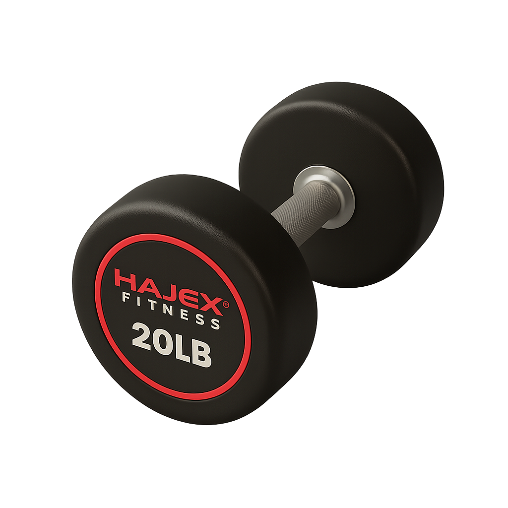 HAJEX Round Dumbbells 5 to 150 LB (Elite Series)
