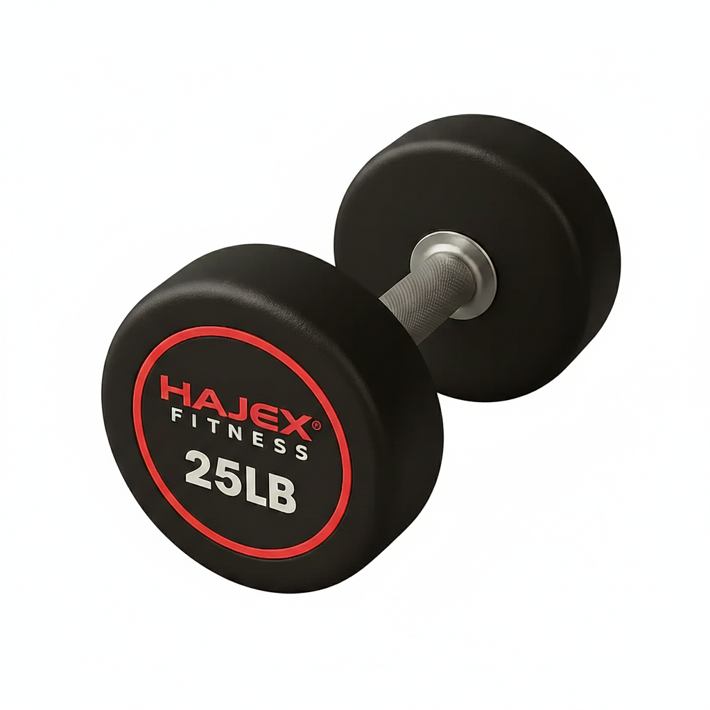HAJEX Round Dumbbells 5 to 150 LB (Elite Series)