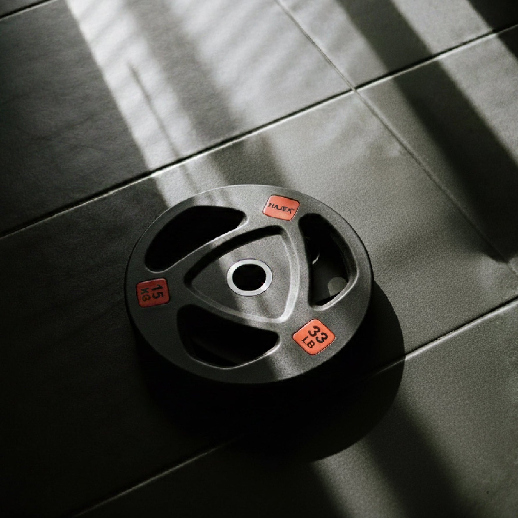 HAJEX Rubber Olympic Bumper Grip Weight Plates & Sets in LBs & KGs