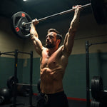 HAJEX Rubber Olympic Bumper Grip Weight Plates & Sets in LBs & KGs