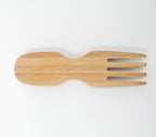 Natural Bamboo Spork-Zero Waste Free Of Plastic-Sustainable Cotton