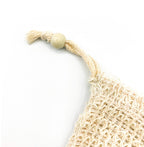 Nifty Natural Sisal Soup Pouch - Zero Waste Organic Soap Bag  -Plastic