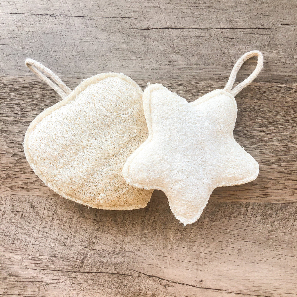Natural Organic Loofah Bath & Kitchen Sponge - Zero Waste Plastic Free