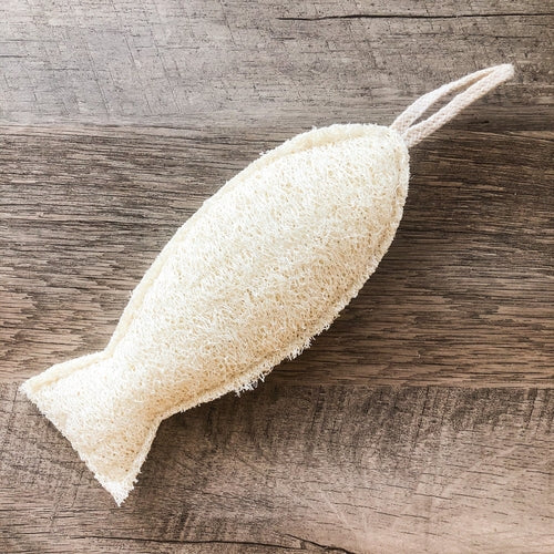 Natural Organic Loofah Bath & Kitchen Sponge - Zero Waste Plastic Free