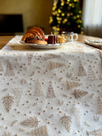 Light Christmas Table Runner, different sizes | Golden Forest