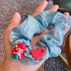 Deep Sea Blue Mermaid Hair Tie