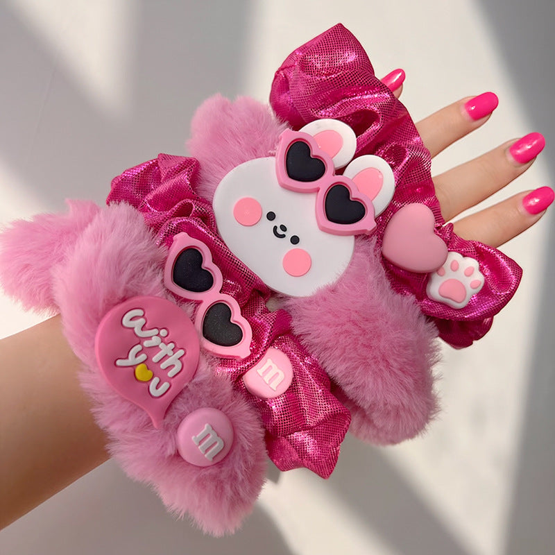 Cute Cat Claw Plush Hair Tie