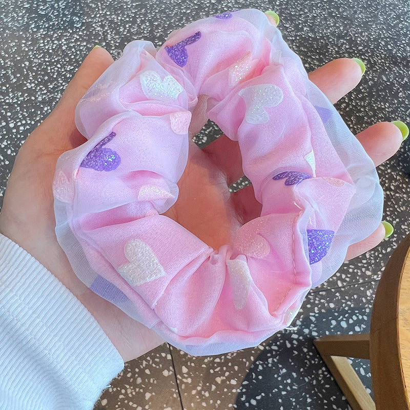 Sweet Love Mesh Double Layer Hair Tie