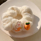 Cute Bunny Plush Hair Tie