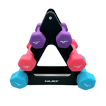 Neoprene Dumbbells Pairs & Sets With Rack