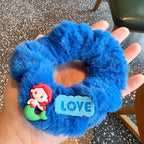 Deep Sea Blue Mermaid Hair Tie