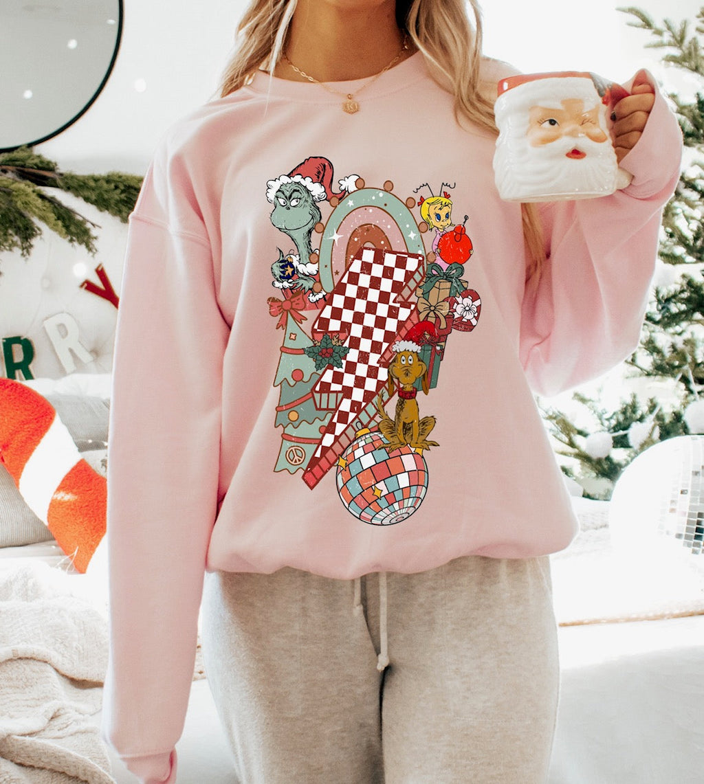 Retro Grinch Christmas