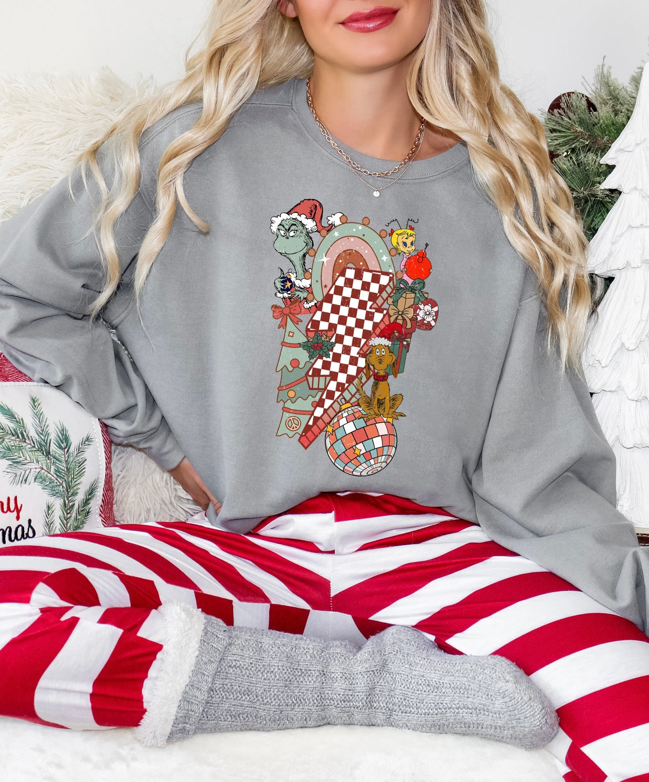 Retro Grinch Christmas