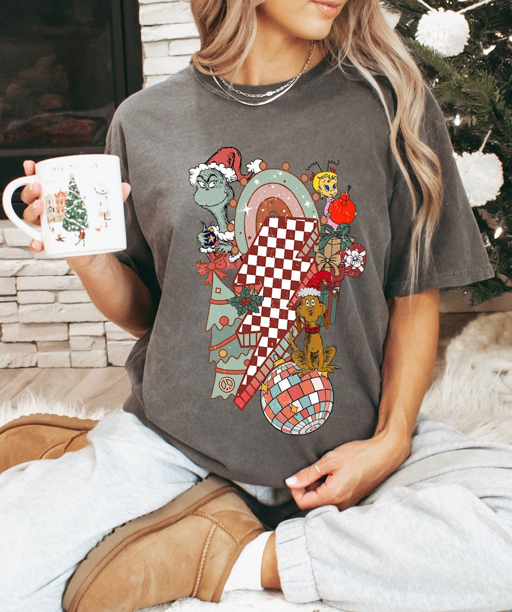 Retro Grinch Christmas