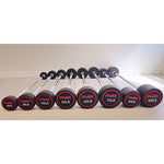 HAJEX Straight and EZ Curl Fixed Round Head Weight Barbell Sets - 20 to 150 LB