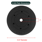 Standard & Olympic PVC Weight Plates in KG & LB