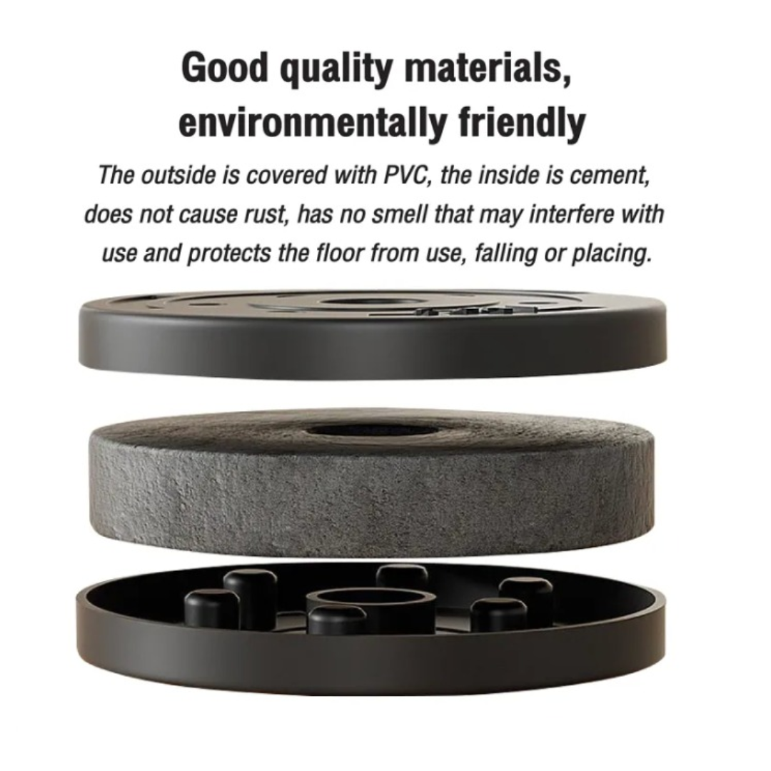 Standard & Olympic PVC Weight Plates in KG & LB