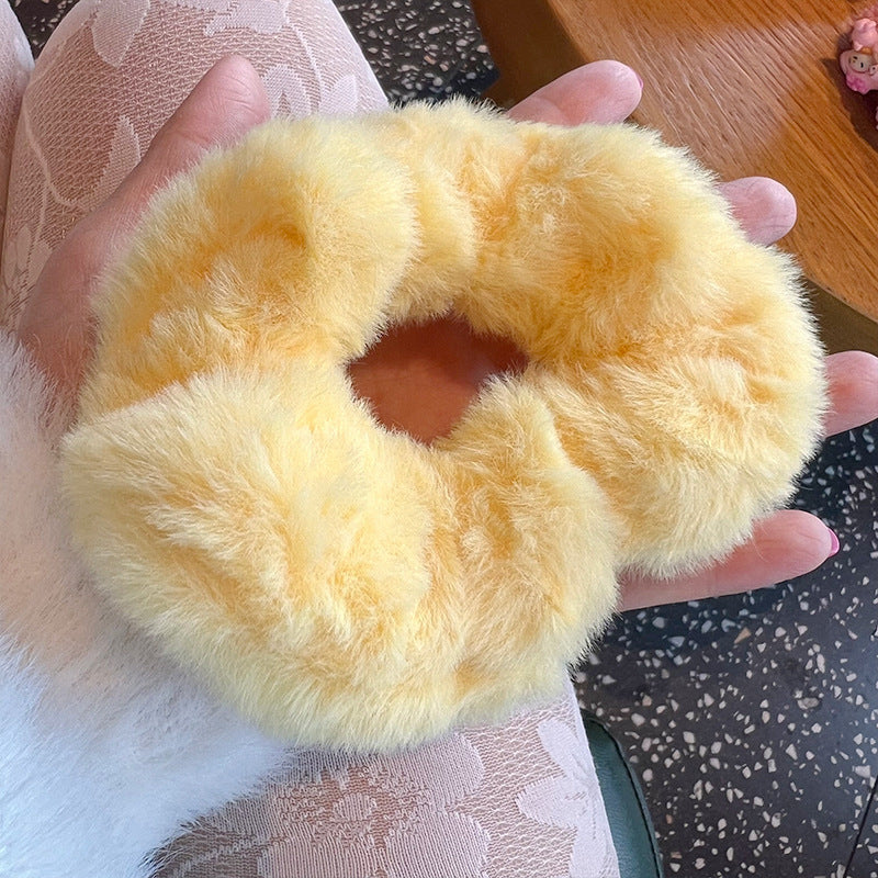 Versatile Plush Hair Tie Set