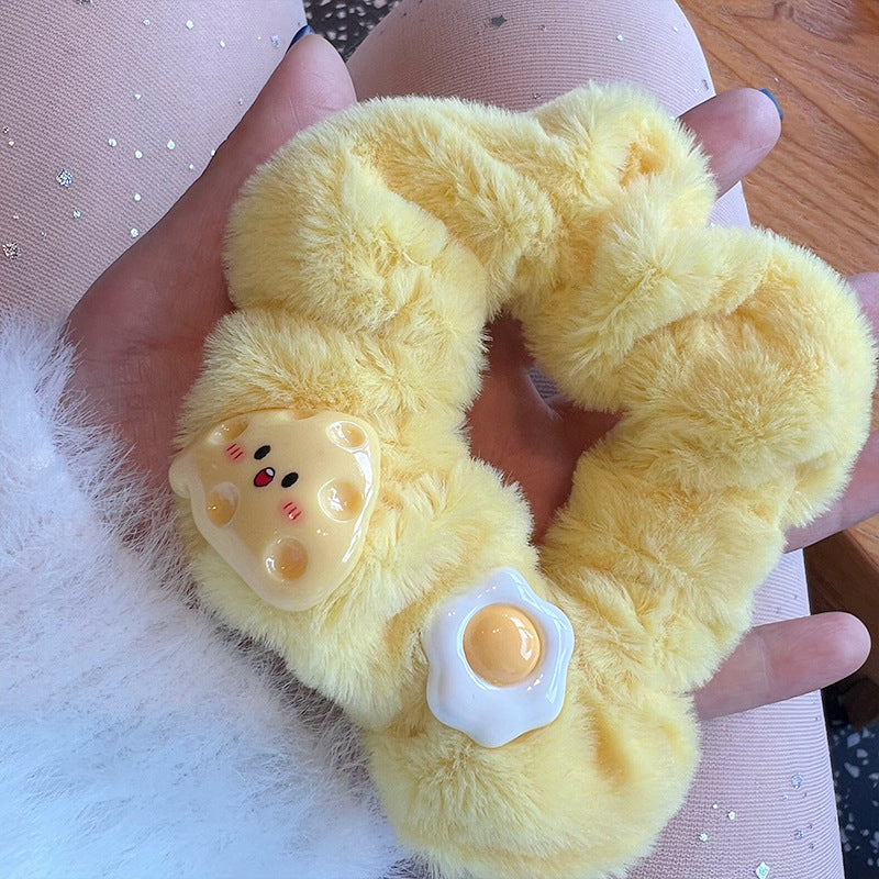 Cute Bunny Letter Hair Tie