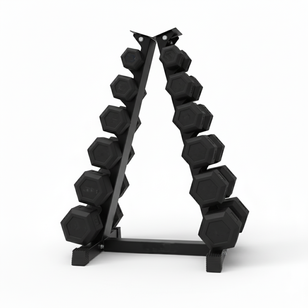 HAJEX Rubber Hex Dumbbells in Canada (2.5 to 150 LB) - Performance Series