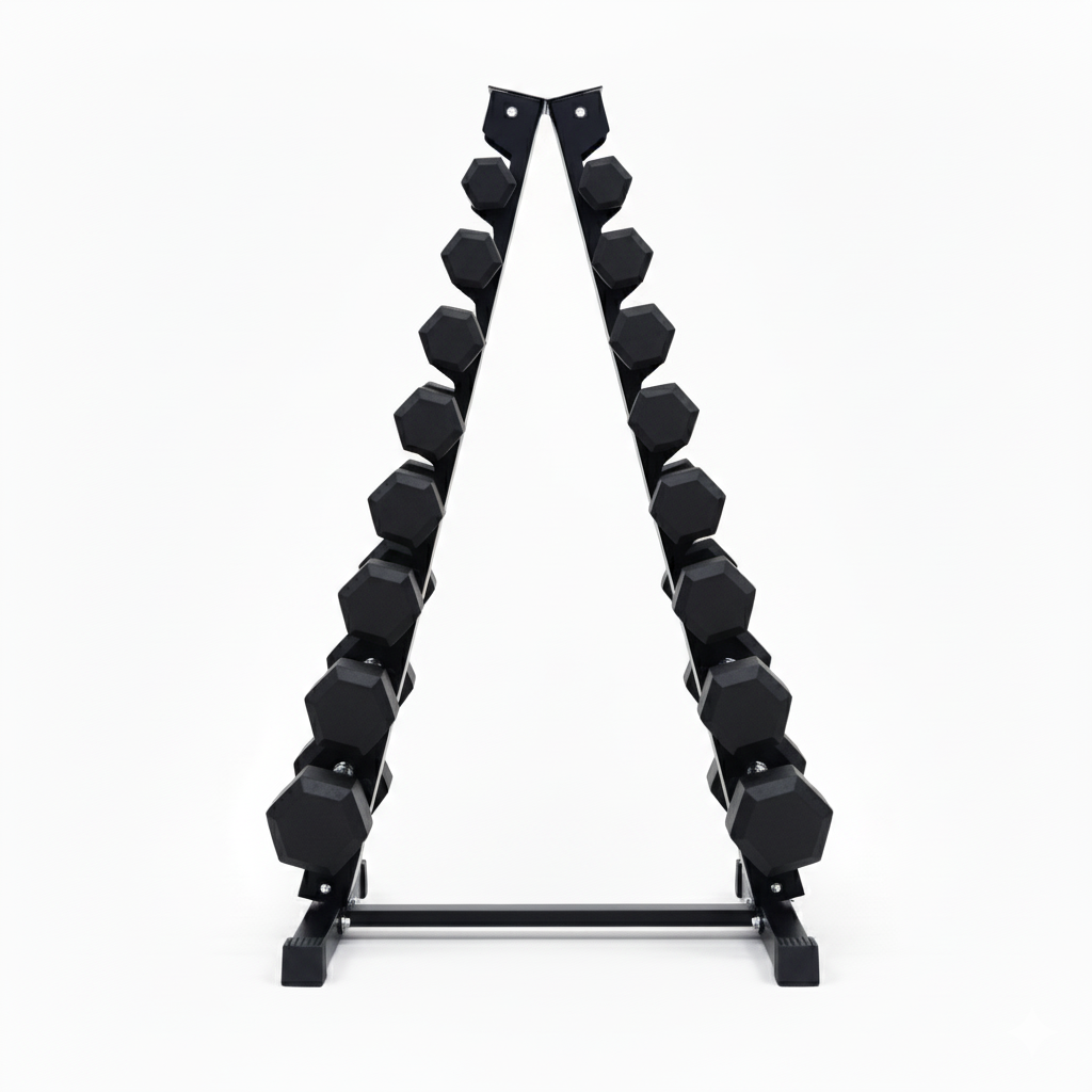 HAJEX Rubber Hex Dumbbells in Canada (2.5 to 150 LB) - Performance Series