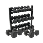 HAJEX Rubber Hex Dumbbells in Canada (2.5 to 150 LB) - Performance Series