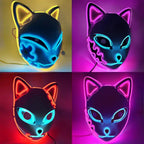 Halloween LED Cat Mask