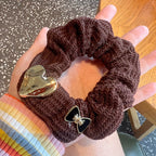 Love Star Knitted Wool Hair Tie