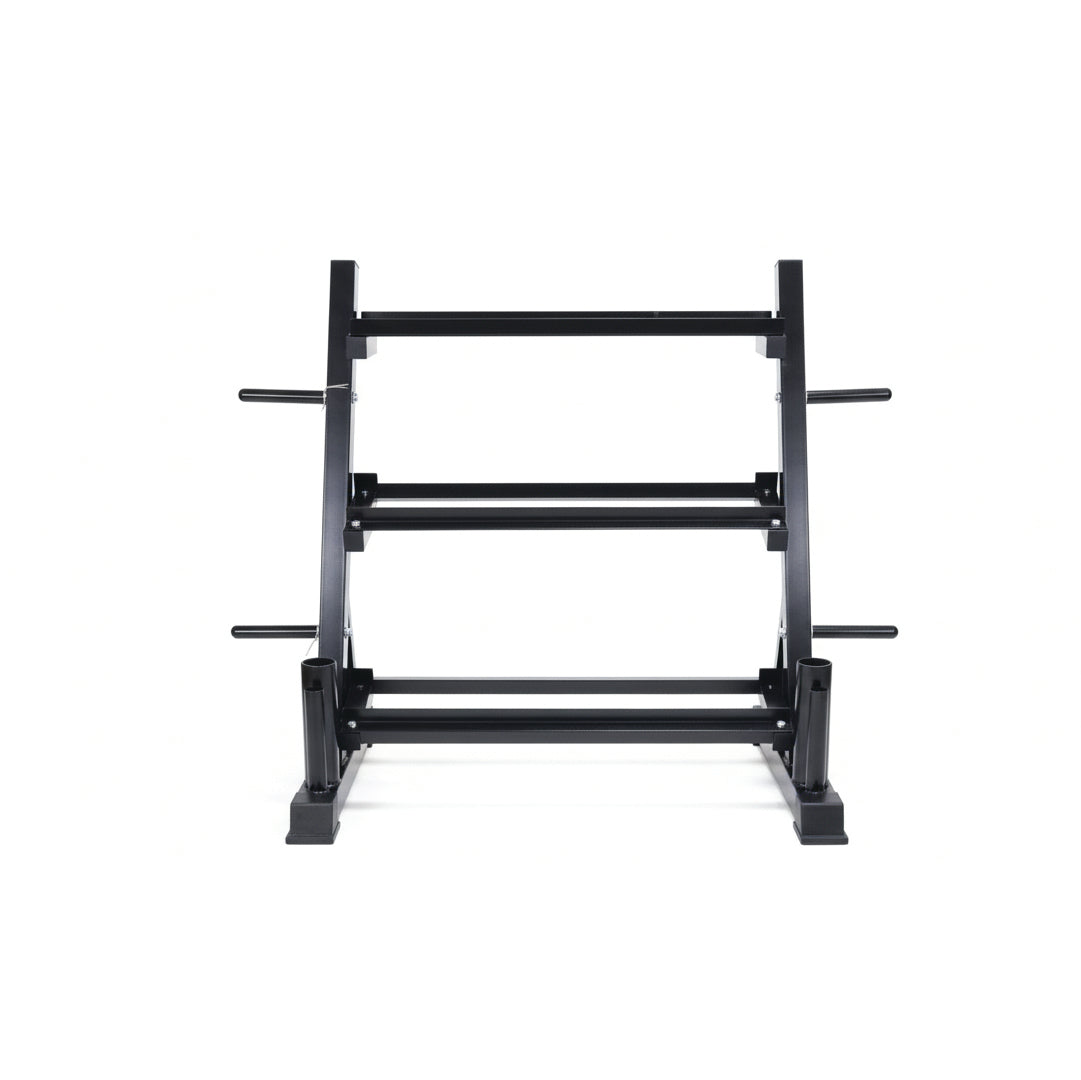 Steel Dumbbell Racks Vertical & Horizontal (3, 6, 8, 10 Levels)