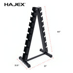 Steel Dumbbell Racks Vertical & Horizontal (3, 6, 8, 10 Levels)