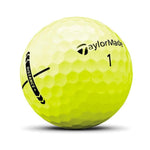 TaylorMade Distance+ Yellow Golf Balls '25