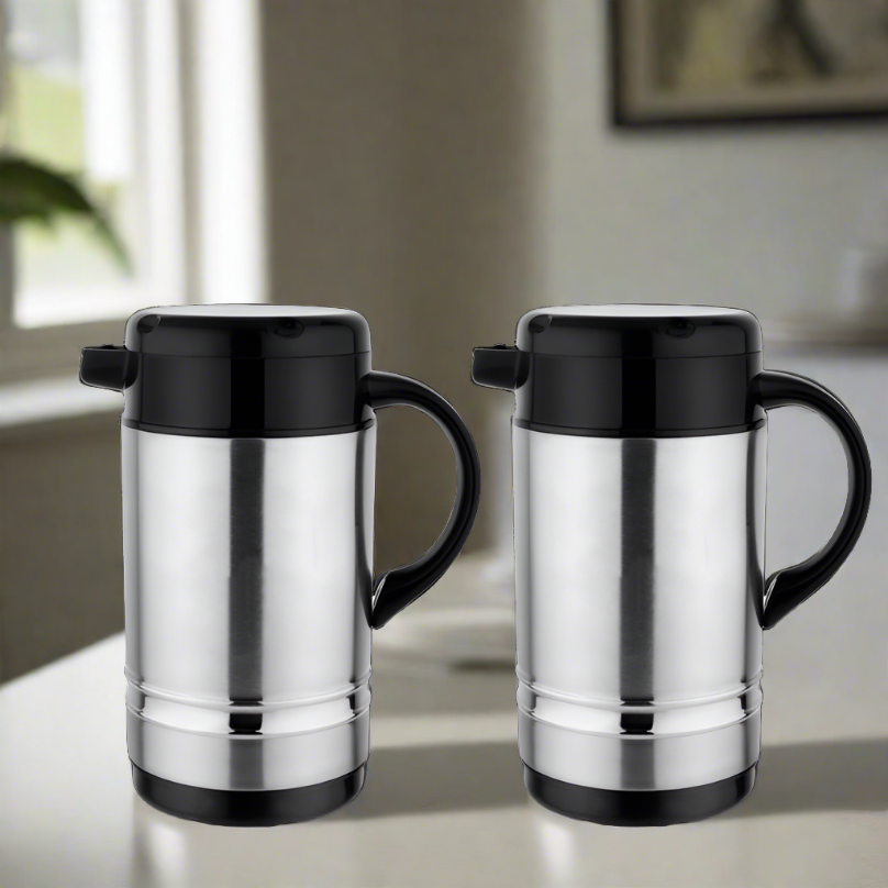 Stainless Steel Insulated Thermo Jug/Kettle | Hot/Cold Beverage Thermo