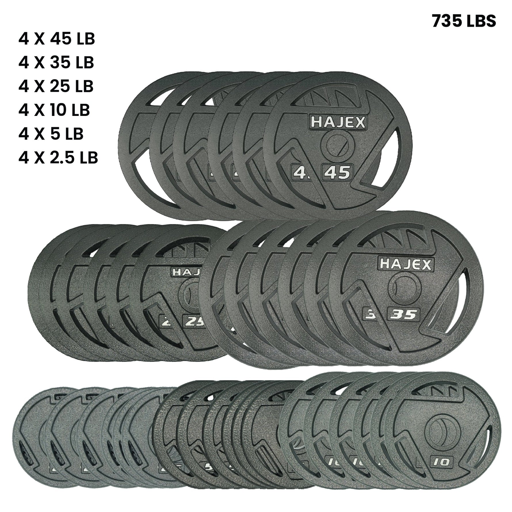 HAJEX Weight Plate Sets