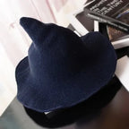 Wool Knit Witch Hat For Men's And Women's