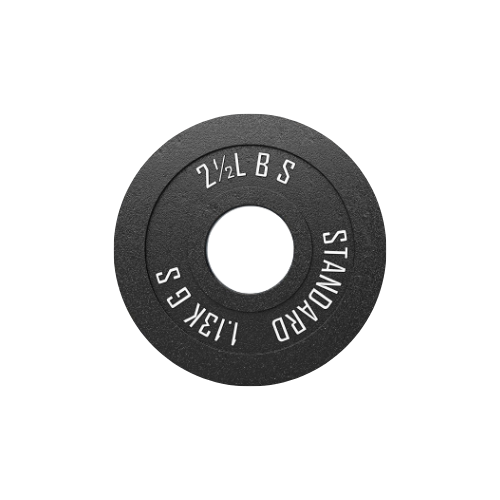 Cast Iron Weight Plates - Standard, Olympic in LBs, KGs