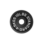 Cast Iron Weight Plates - Standard, Olympic in LBs, KGs