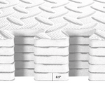 HAJEX Interlocking Exercise Gym Floor Mat - Pack of 6