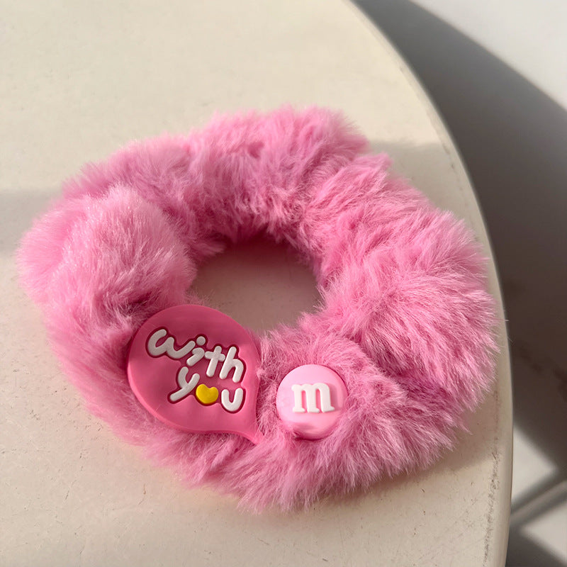 Cute Cat Claw Plush Hair Tie