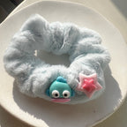 Flying Fish Plush Hair Tie- 4pcs Set